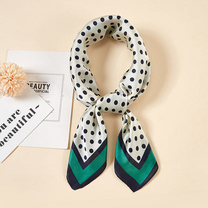 Foulard "Rétro Chic" en Soie