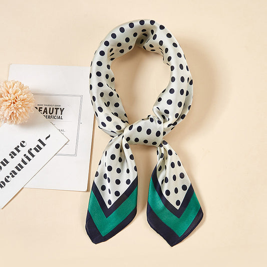 Foulard "Rétro Chic" en Soie