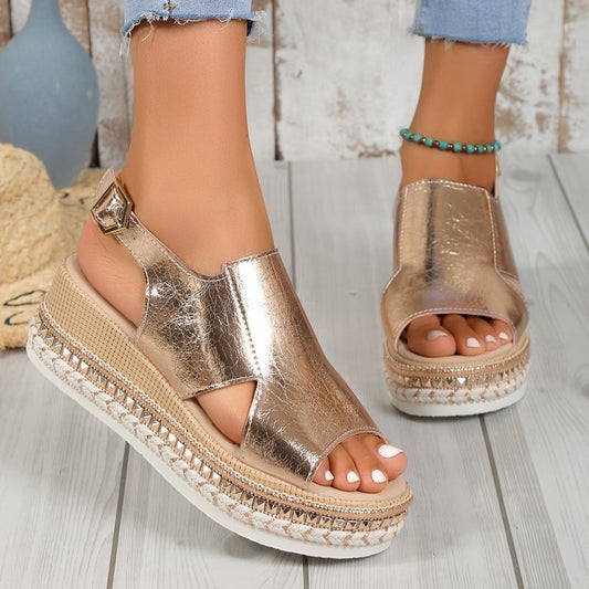Sandales Brillantes Élégance d’Été – Confort & Style en Toute Légèreté