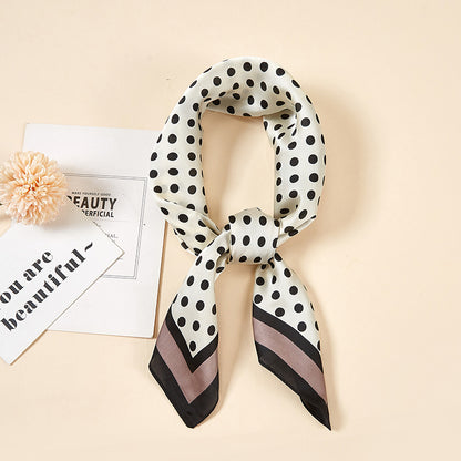 Foulard "Rétro Chic" en Soie