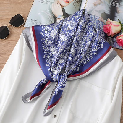 Foulard "Motifs Élégants" en Soie
