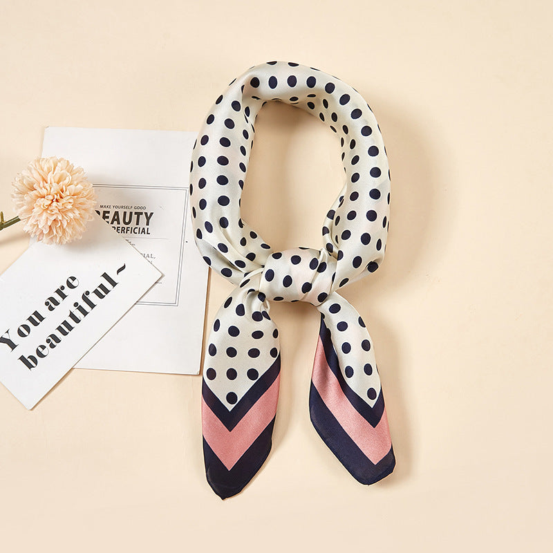 Foulard "Rétro Chic" en Soie