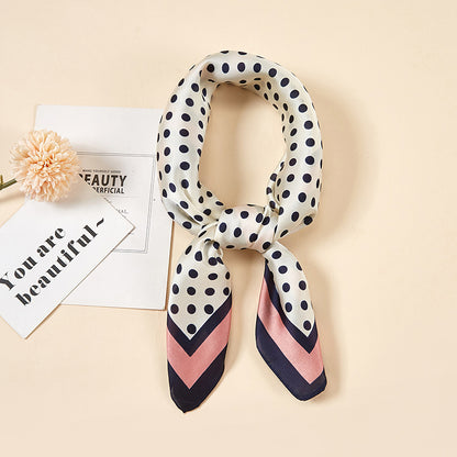 Foulard "Rétro Chic" en Soie
