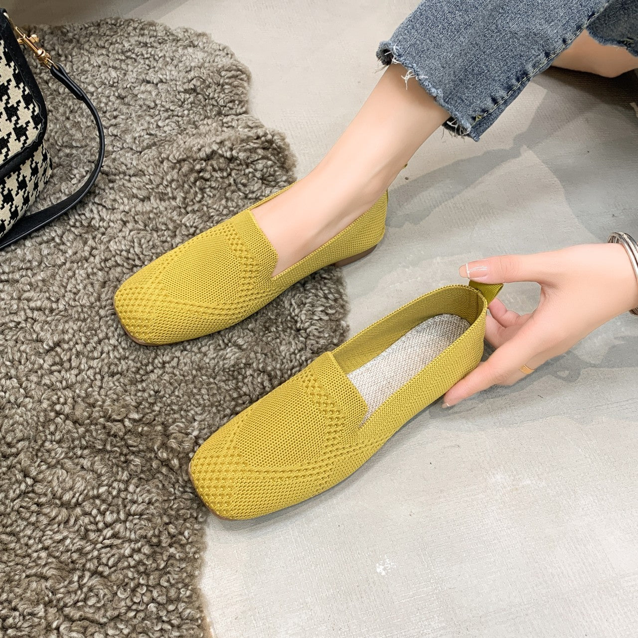 Mocassins Maille Respirante