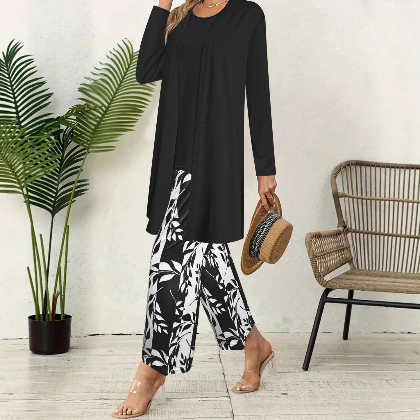 Ensemble Trois Pièces Casual Chic