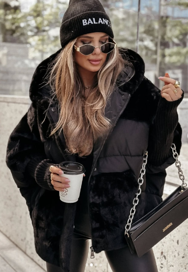 Veste Douce à Capuche