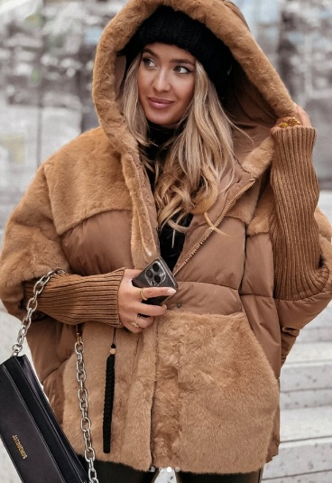 Veste Douce à Capuche