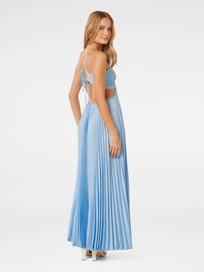 Robe Longue Plissée Sublimée