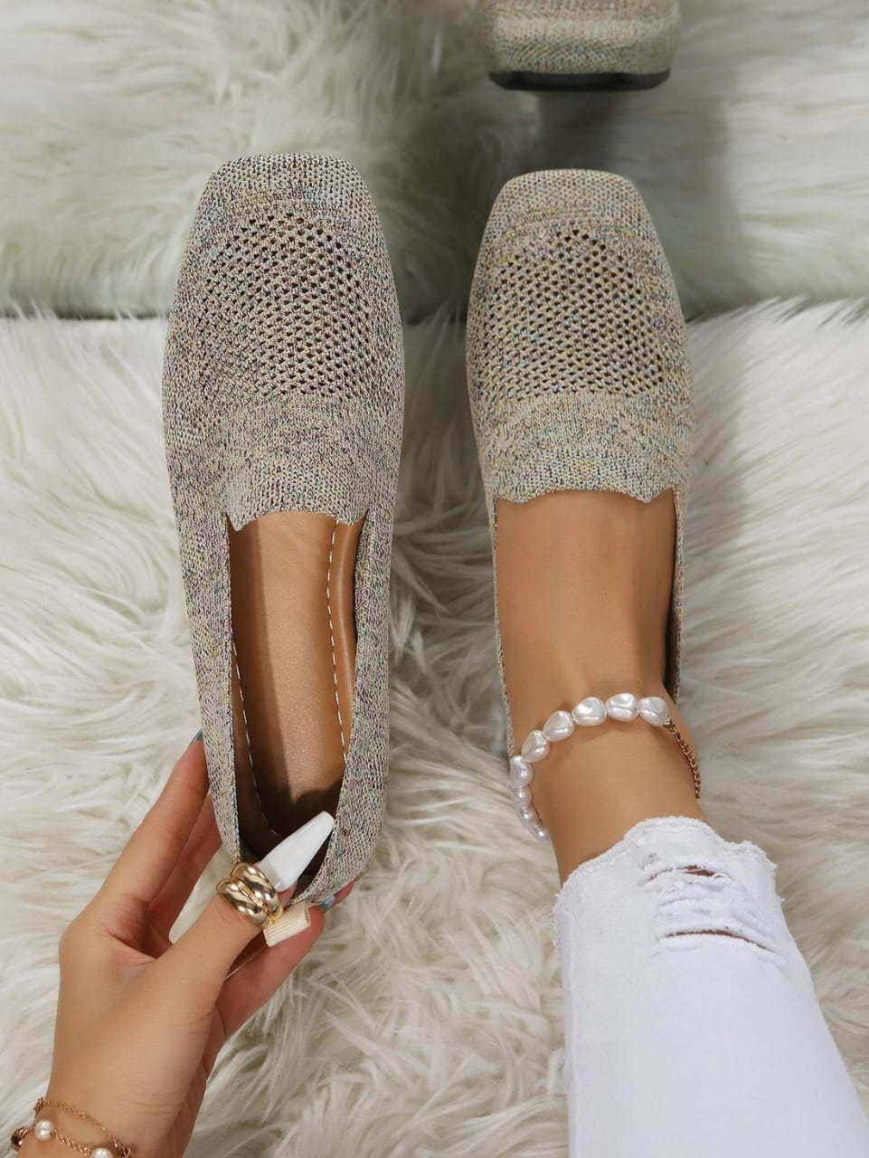 Mocassins Maille Respirante