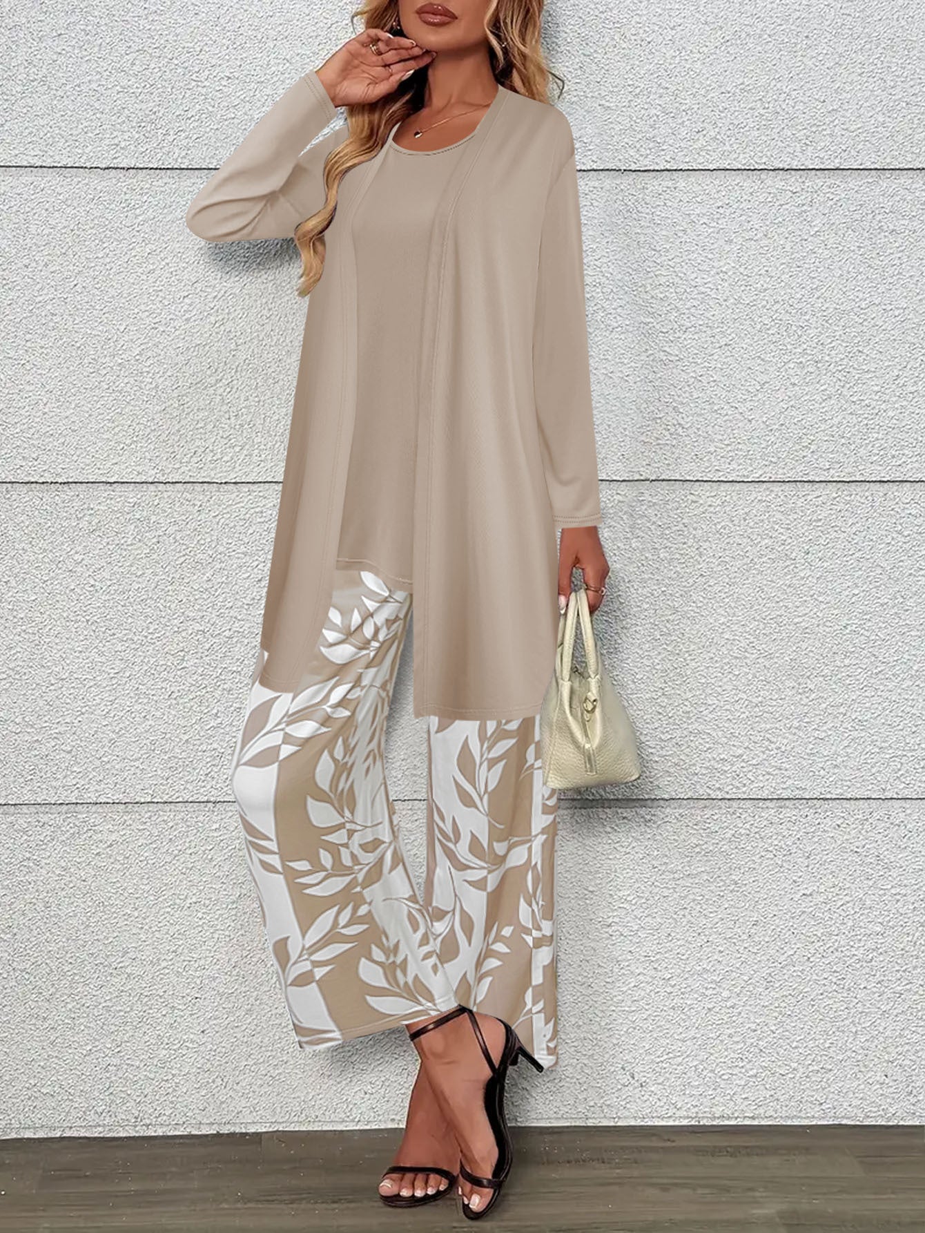 Ensemble Trois Pièces Casual Chic