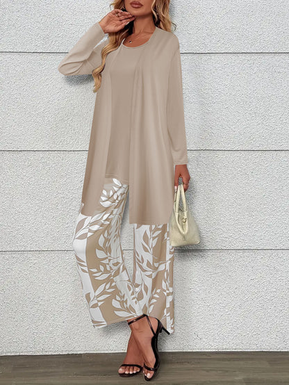 Ensemble Trois Pièces Casual Chic