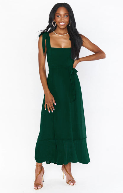 Esprit Sauvage – Robe Bohème Fendue à Bretelles