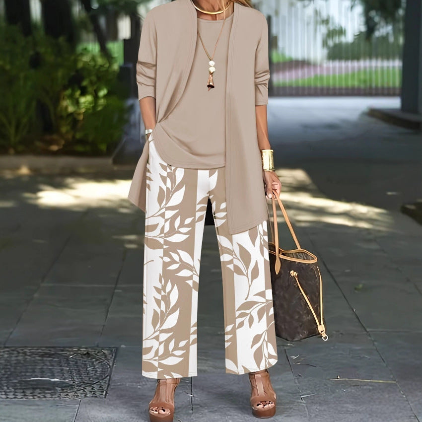 Ensemble Trois Pièces Casual Chic