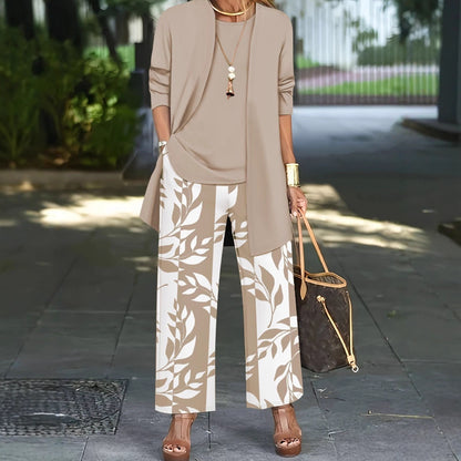 Ensemble Trois Pièces Casual Chic