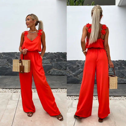 Jumpsuit Élégance Divine – La fluidité au service du style