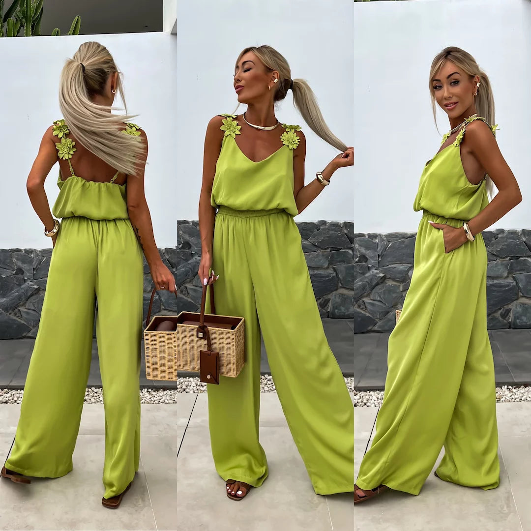 Jumpsuit Élégance Divine – La fluidité au service du style