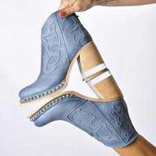 Tanus Spirit – Bottines Sculptées à Talon Carré & Charme Sauvage