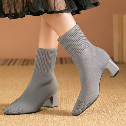 Bottines à Talon Chunky